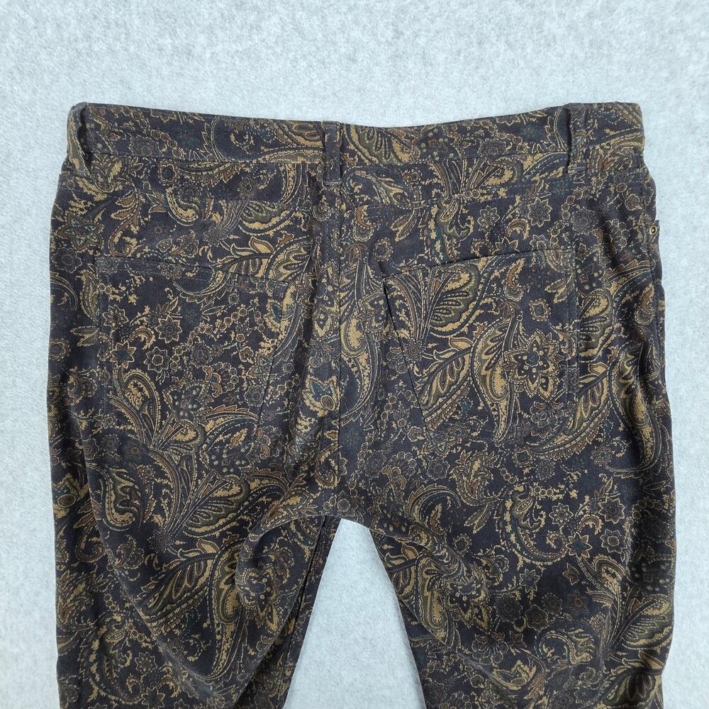 Journal Standard L'essage (Size 40) US Large 8/10 Brown Paisley Pants - Picture 6 of 16
